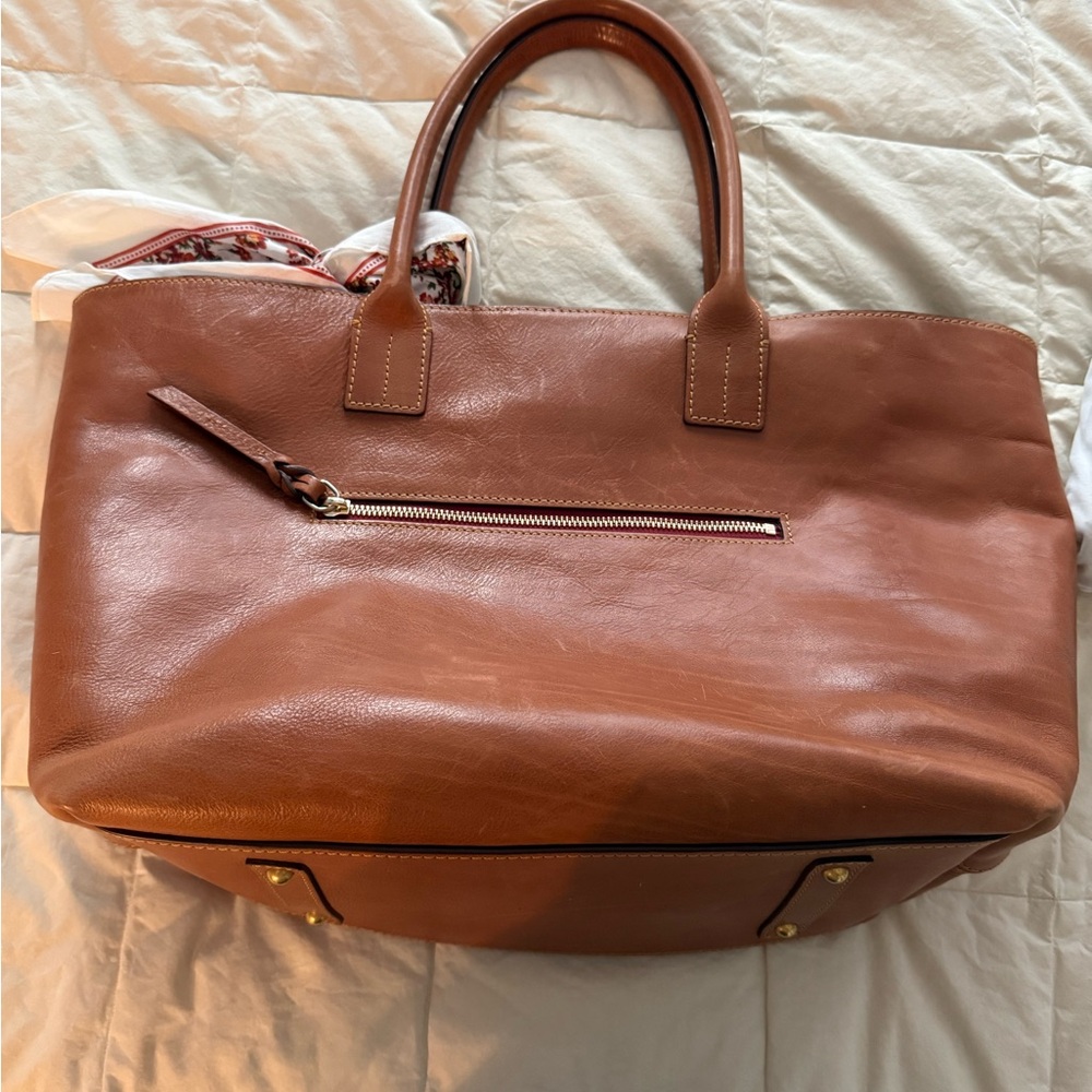 Dooney and Bourke Florentine Russell Tote Bag in Natural - Picture 5 of 16